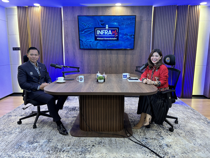 Luncurkan Podcast InfraMe, Menko AHY Apresiasi Peran Strategis Merry Riana Dekatkan Isu Infrastruktur ke Publik